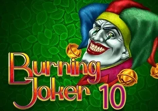 Burning Joker 10 lines game screenshot